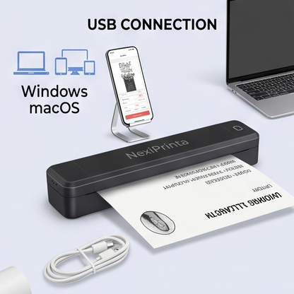NexiPrinta™ Wireless Inkless A4 Printer