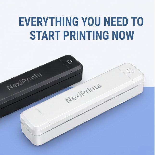 NexiPrinta™ Wireless Inkless A4 Printer