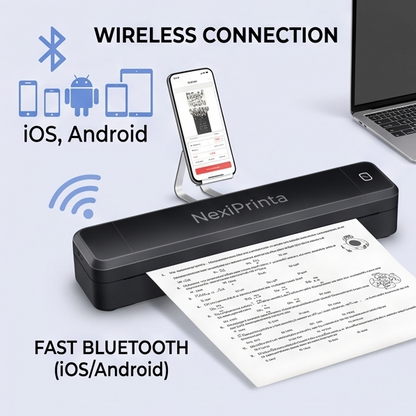 NexiPrinta™ Wireless Inkless A4 Printer